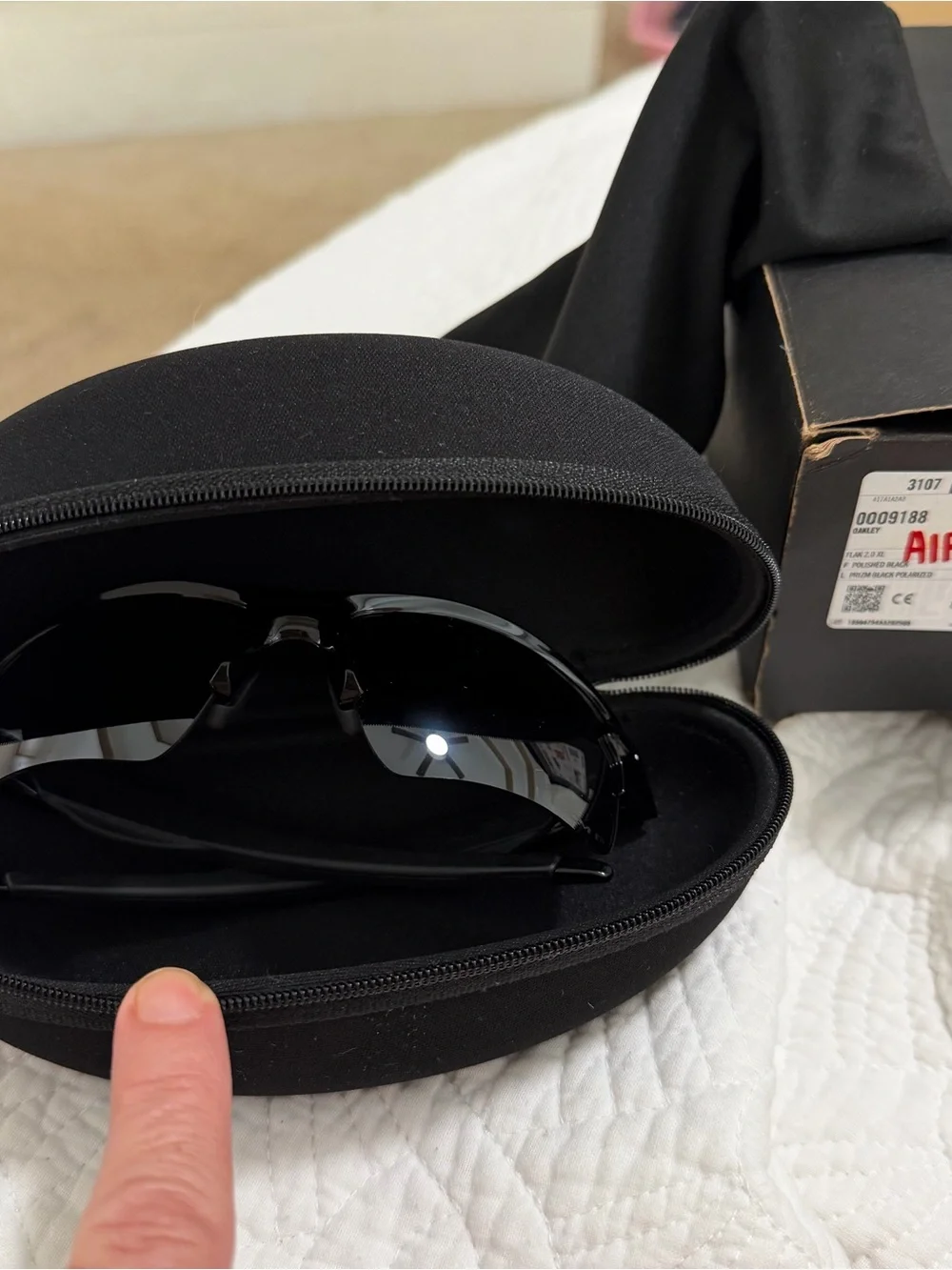 Oakley Flak 2.0 XL Prizm Black Polarized Sunglasses
